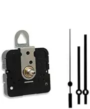 Quartz Clock Movement Mechanism with 4" Straight Hands, U.S.A. Made