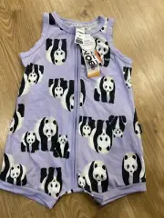 Bonds Sleeveless Rompers BNWT Panda Size 1