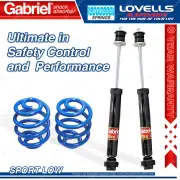 Rear Sport Low Gabriel Guardian Shocks Lovells Springs for Ford Falcon XE XF XE