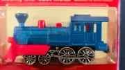 Majorette Western Train Locomotive / 278 / Blue / 1:87 HO Scale / Made in France