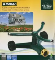 Melnor - 7000 - Metal Revolving Sprinkler w/ Wheeled Base