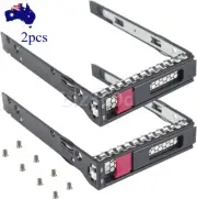 2X 774026-001 3.5" LFF Hot Swap Drive Caddy Tray For HP ProLiant ML350 G10