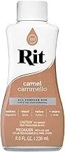 RIT DYE 88460 UR820.Came Fabric Liquid Dye All-Purpose, Camel