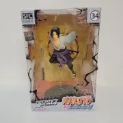 Abysse Naruto Shippuden Sasuke Uchiha SFC 7" Anime Figure New Sealed Mint Cond