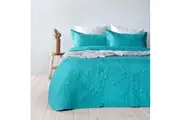 Bambury Paisley Coverlet Set - Peacock - Single/Double