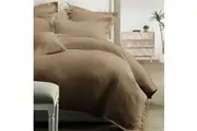 Honeycomb Quilt Cover Set 225Thread Count-Linen