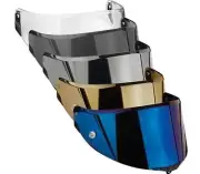 AGV PISTA GP-RR GP-R CORSA R RACE 3 BLACK SILVER BLUE GOLD IRIDIUM RED VISOR