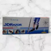 RAZOR MS-105R Kick Scooter Blue LED Wheels, Brake Lever, New(Open Box)