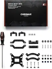 Noctua NM-M1-MP83 chromax.Black, CPU Cooler Mounting-Kit for AMD AM5/AM4 and Intel LGA1700/LGA1200 (Black)
