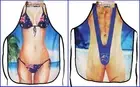 MANKINI Guy BIKINI Babe AUSSIE FLAG APRON Sexy Funny Novelty BBQ Costume Party