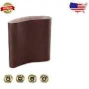 Versatile 60 Grit Sanding Belts 8"x19" - Fits Most Drum Machines, Pack of 10