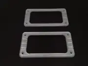 True Custom Shop® Silver Pickup Mounting Ring Bezels Gretsch Filtertron Pickup
