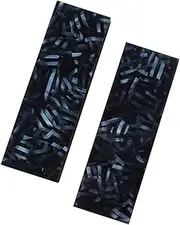 AOHOCA 2 pcs Acrylic Knife scales Handle Material Slabs Knives Custom DIY Tool for Knife Making Blanks Blades (Stripe)