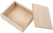 Vaguelly Box Wooden Playing Card Storage Case Creative Poker Deck Holder for Stylish Packaging for Card Games and Game Practical Wooden Box