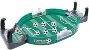 Mipcase 1 Set Interactive Tabletop Football Game Soccer Portable Football Ages Improves Hand Eye Coordination Reflexes Family Entertainment
