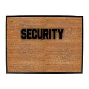 Security - Funny Novelty Doormat Man Cave Floor mat
