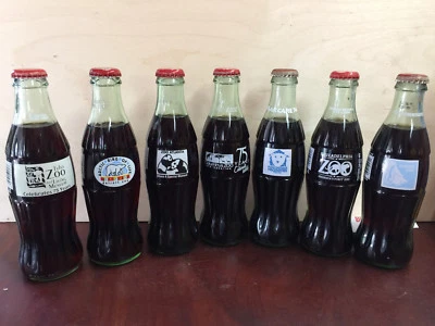 Coca-Cola Commemorative Zoo Bottles