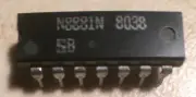 Signetics N8881N - Quad 2 Input NAND Gate - NOS