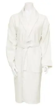 *NEW* ERTS Unisex Robe, Turkish Cotton White Bathrobe Small/Medium (Men / Women)