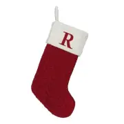 St. Nicholas Square Monogram Christmas Stocking