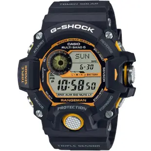 【CASIO 卡西歐】G-SHOCK MASTER of G 極限運動太陽能登山錶(GW-9400Y-1)