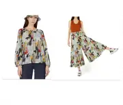 brand new gorman Resonance Top blouse and skort pants set size 10