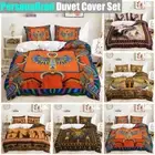 Bohemian Ancient Egyptian Egypt Indian Feather Doona Quilt Duvet Doona Cover Set