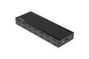 StarTech.com M2E1BMU31C USB-C 10Gbps to M.2 NVMe SSD Enclosure - Portable