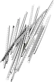 SAFIGLE 2.2mm Guitar Fret Wire Set 20pcs Stainless Steel for Electric Acoustic Guitars