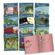12 Decodable Readers Set 2 Phase 1 - Fiction Books - By Junior Learning Junior L