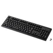 ELECOM TK-FDM063 Series Wireless 2.4 GHz Full Keyboard 108 Keys Full Size USB