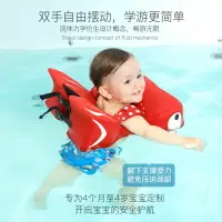 在飛比找樂天市場購物網優惠-游泳圈 游泳坐騎充氣玩具球 嬰兒寶寶游泳圈免充氣兒童腋下圈防