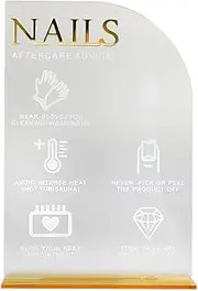 Nail Art Display Board Nail Tips Show Stand Acrylic Display Rack Supplies Display Stand, Style A