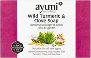 Turmeric & Clove Soap, Suitable for All Skin Types, Exfoliates & Removes Excess Oils, 1 x 100g