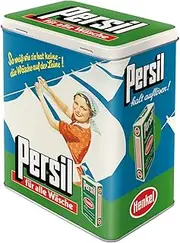 Nostalgic-Art Persil – Laundry on a Line – Gift Idea for Nostalgia Fans, Metal, Vintage Design, 3 L