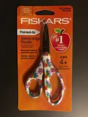 Set of Two Scissors- One Space/Planet Design and One Narwhal Design
