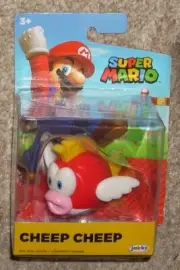 World of Nintendo Cheep Cheep 2.5 Action Figure Jakks Pacific Super Mario