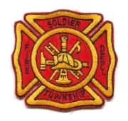 Soldier Township Fire Department Patch Kansas KS