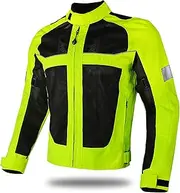 Motorbike Motorcycle Protection Jacket Cordura CE Armoured Motorcycle Jersey Men's Anti-Fall Racing Suit Reflective Jacket Motorcycle Suit B,XXXXL