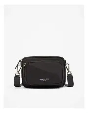 [Country Road] Recycled Polyester Blend Mini Soft Crossbody Bag in Black