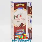 SATYA HEXA RED & WHITE ROSE INCENSE nag champa 60 or 120 sticks bulk pack fra...