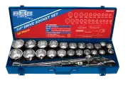 Socket Set 26 Piece 12 Point 3/4 Drive - Metal Box 888 by SP Tools T820400
