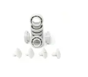 8 Ball Bearing For Polaris Pool Cleaner 180 280 C-60 C60 + 4 Pack Screws For C55