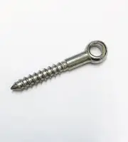 6mm Lag Eye Screw Stainless Steel 316 Marine/Balustrade/Decking/Landscape