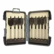 Makita 9-PIECE SPADE BIT SET P80802 14-30mm Carry Case