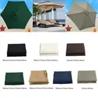 Outdoor Umbrella Canopy Sunshade 9ft/10ft Accessory Offset Hanging Umbrella