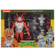 [Teenage Mutant Ninja Turtles] NECA TMNT Triceraton & Rodney 7" Action Figure 3-pack