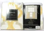 2 Packages Addison Dove 60" W X 24" L Window Tiers Polyester & Cotton