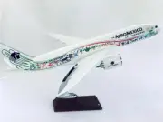 Mexican Airlines Aero Mexico Large Plane Model apx 18" Solid resin Special