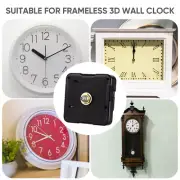 Silent Quartz Replacement Wall Clock Movement Mechanism Motor DIY Repair Kit